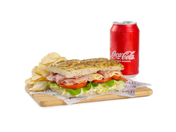 Focaccia + Bebida + Snack