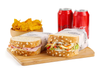 2 Tramezzinos + 2 Bebidas + Snack Trym´s