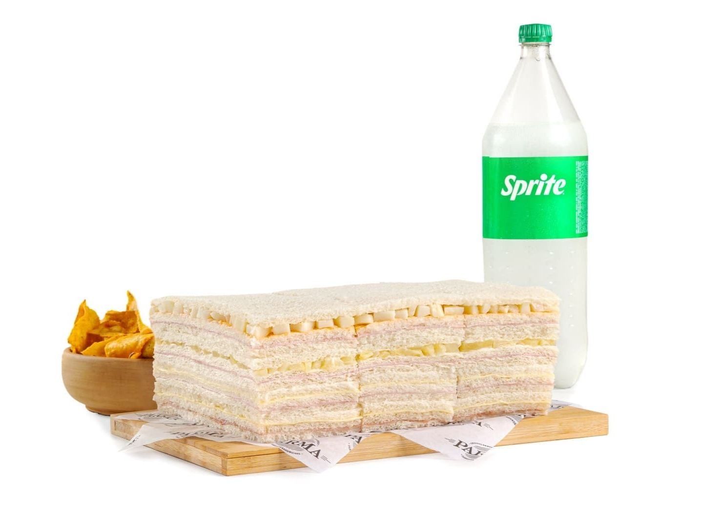 Docena Rectangular + Coca 1,5Lts + Papas