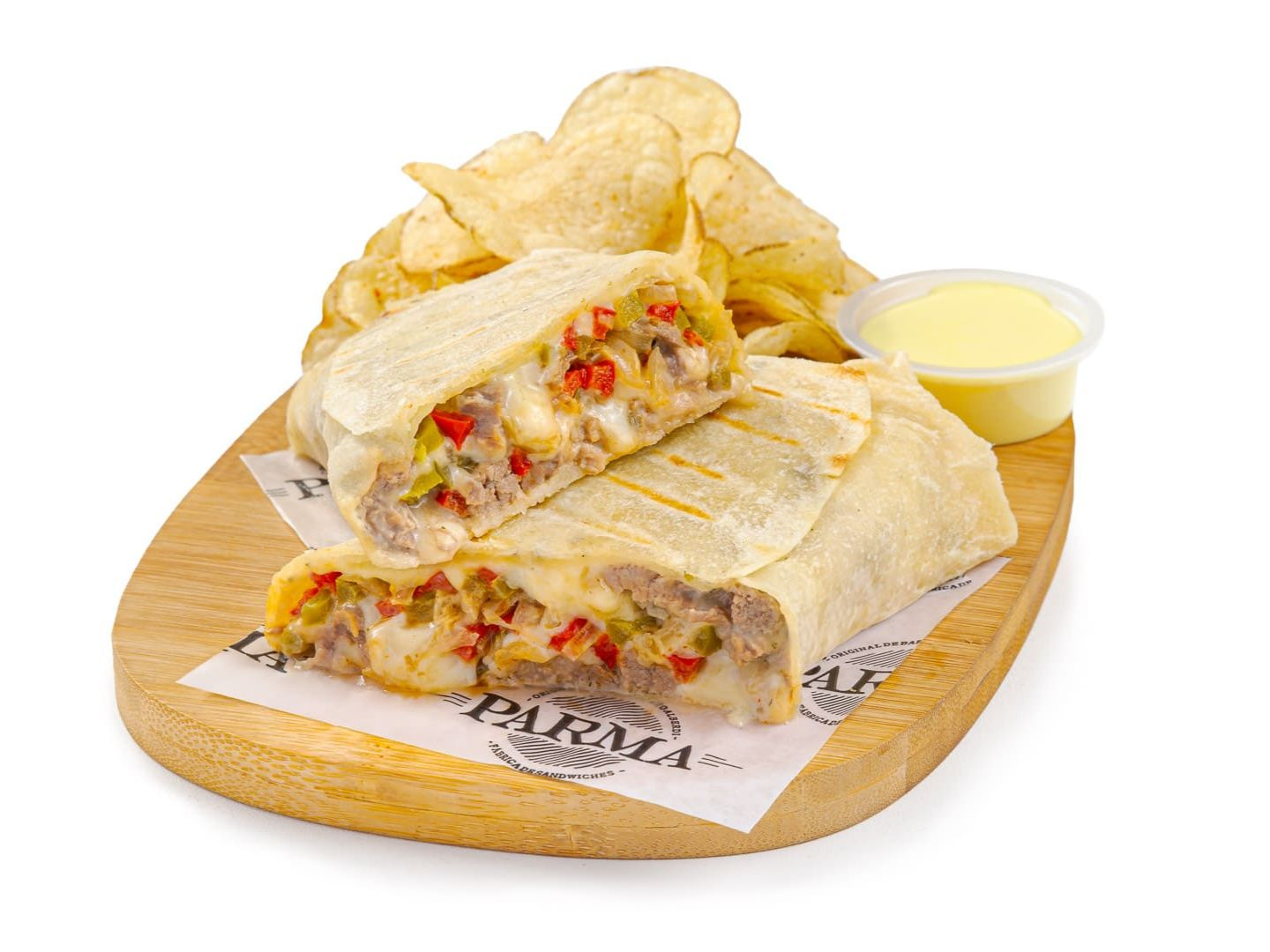 Wraps calientes de Parma Alberdi