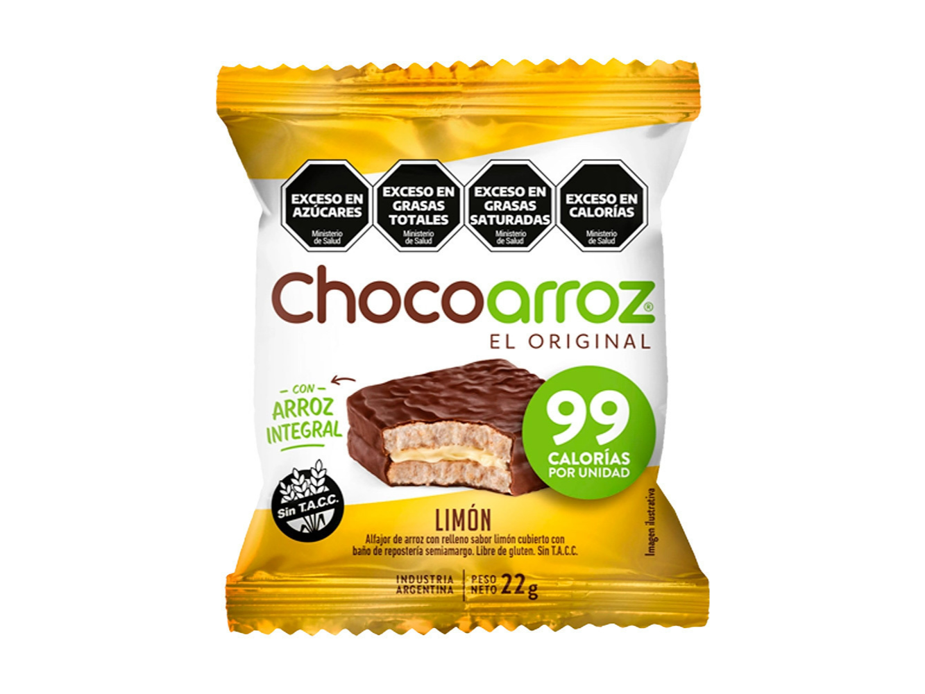 ALFAJOR CHOCOARROZ