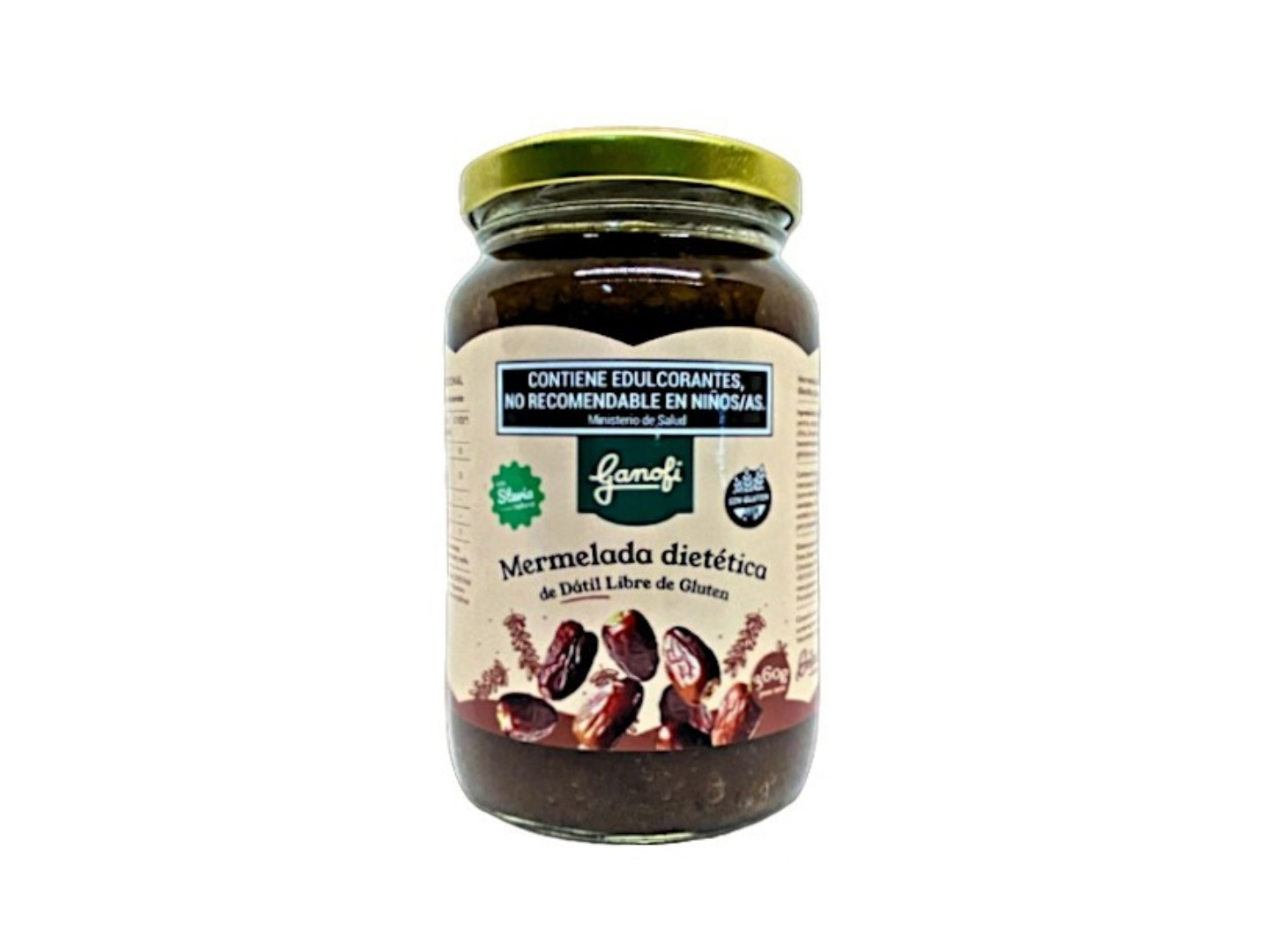 MERMELADA C/STEVIA "GANOFI"
