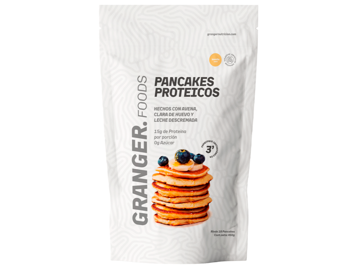 PREMEZCLA PANCAKES PROTEICOS - GRANGER