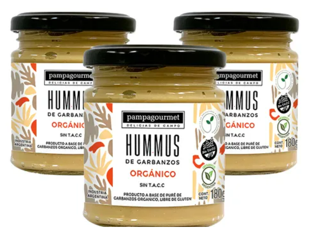 HUMMUS GARBANZO ORGANICO