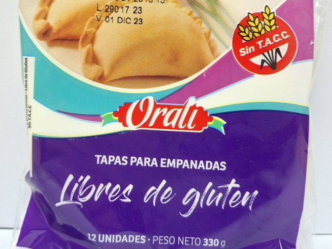 DISCOS DE EMPANADAS "ORALI"