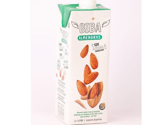 LECHE DE ALMENDRA BIBA