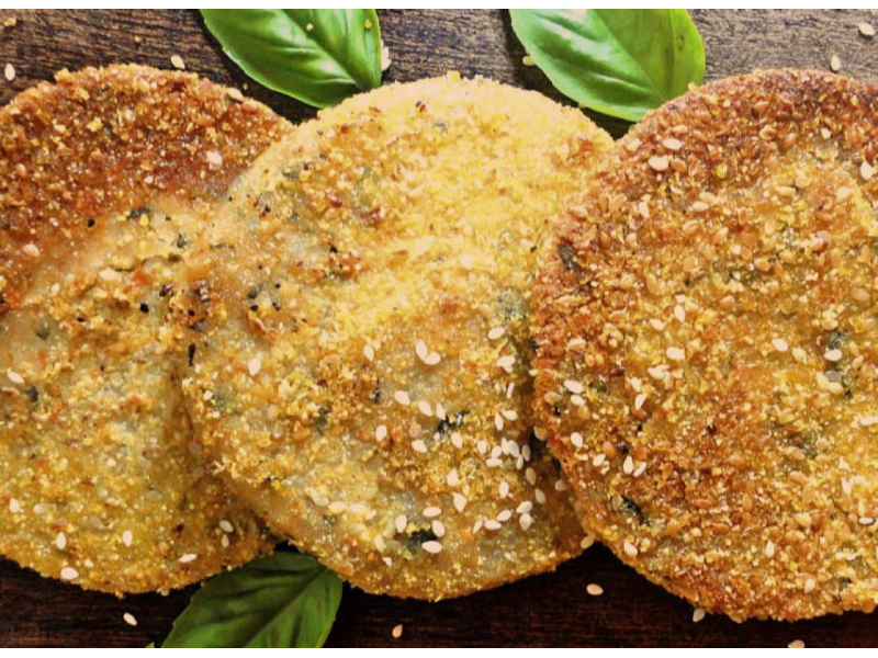 HAMBURGUESAS DE SOJA RELLENAS "NUTRIDAM"