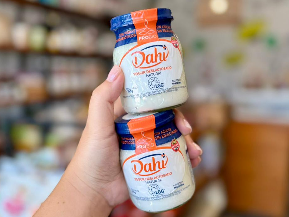 Yogurt natural deslactosado "Dahi"