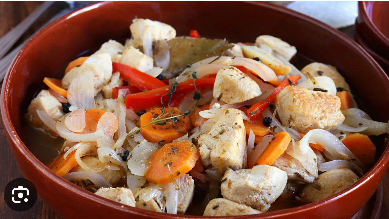 ESCABECHES POLLO/ LENGUA