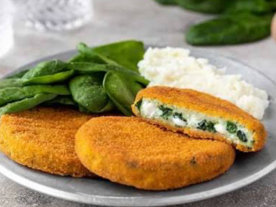 MEDALLÓN MERLUZA Y ESPINACA