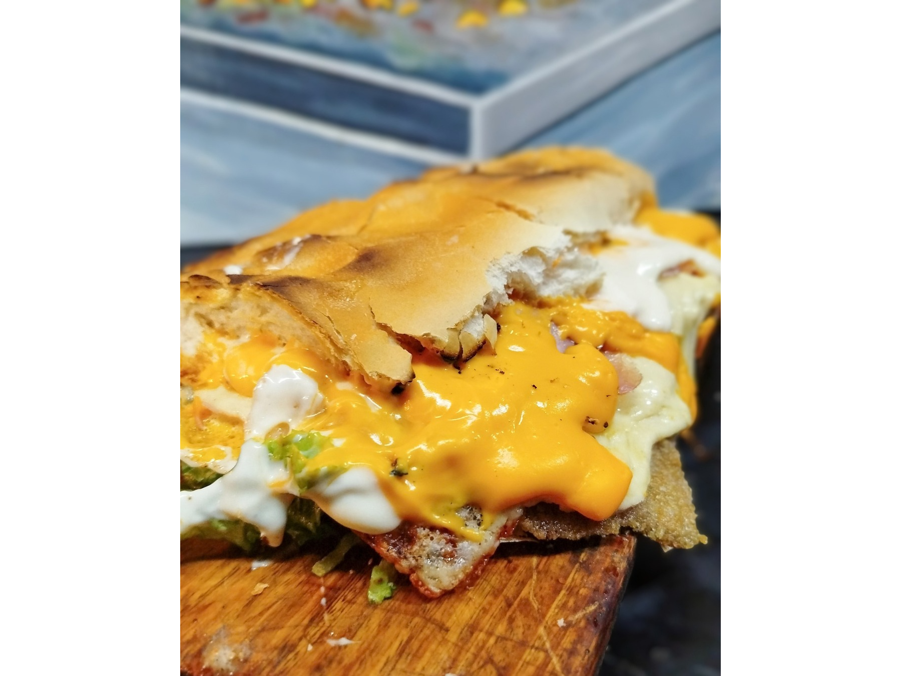 Milanesa Cheddar