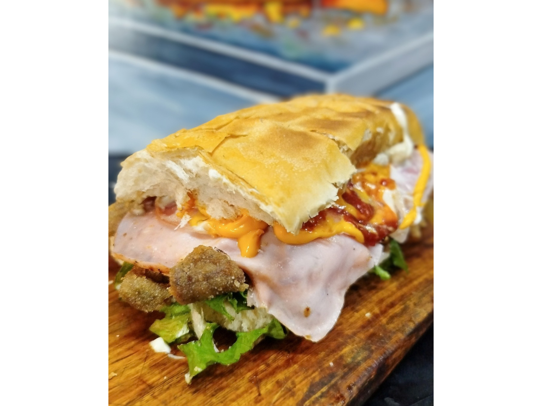Milanesa super cheddar