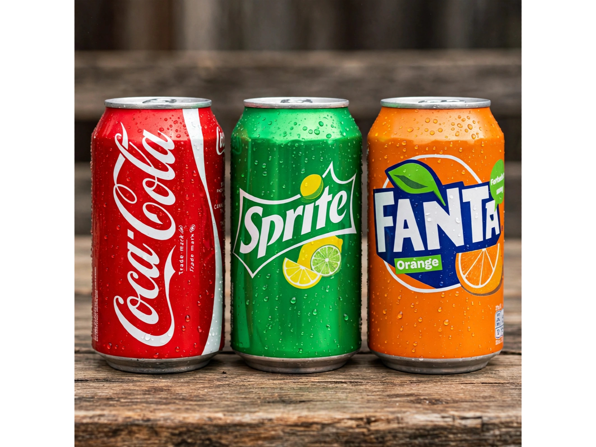 Latas de gaseosas