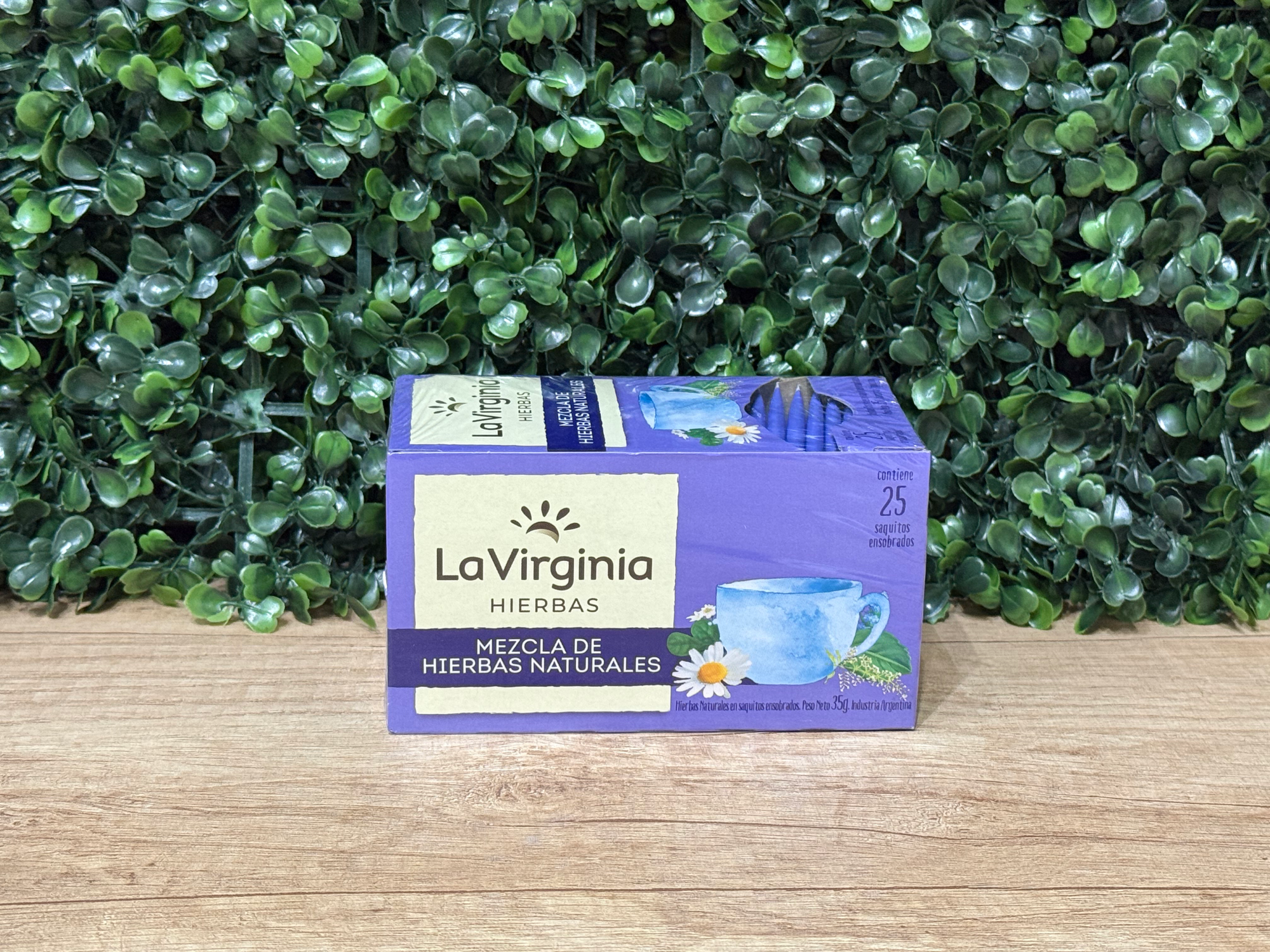 Té Mezcla de Hierbas La Virginia 25 saquitos