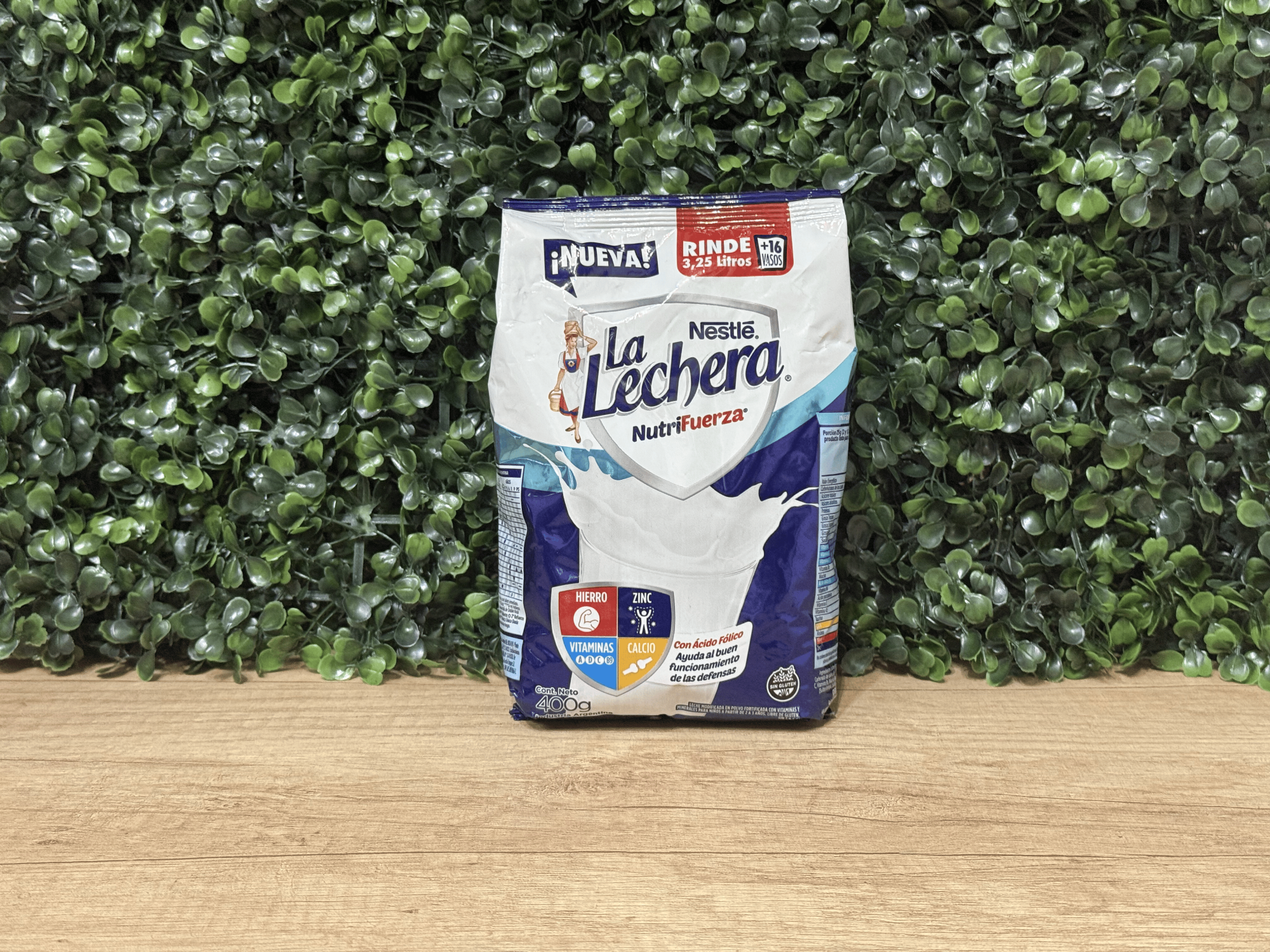 Leche Entera en Polvo La Lechera 400gr