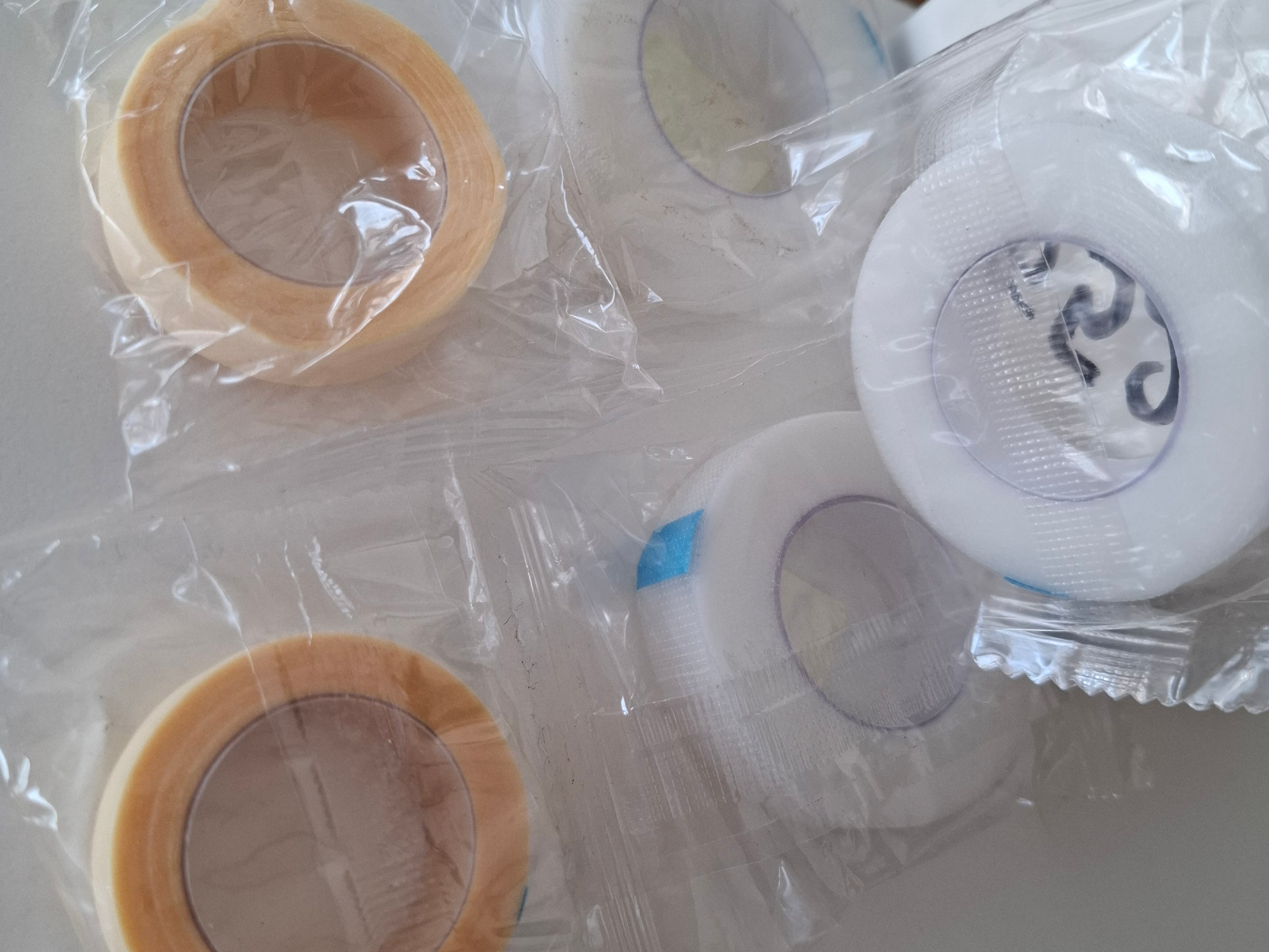 Cinta hipoalergénica.