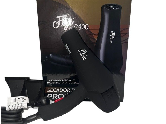 Secador figo 2400 negro mate🖤