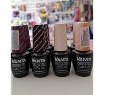 Esmaltes vanta (colores en la imagen)