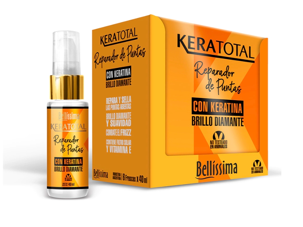 Keratotal reparador de puntas 40ml
