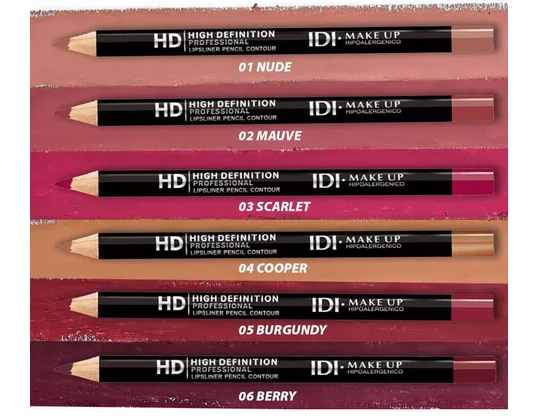 Lapiz delineador de labios marca IDI.