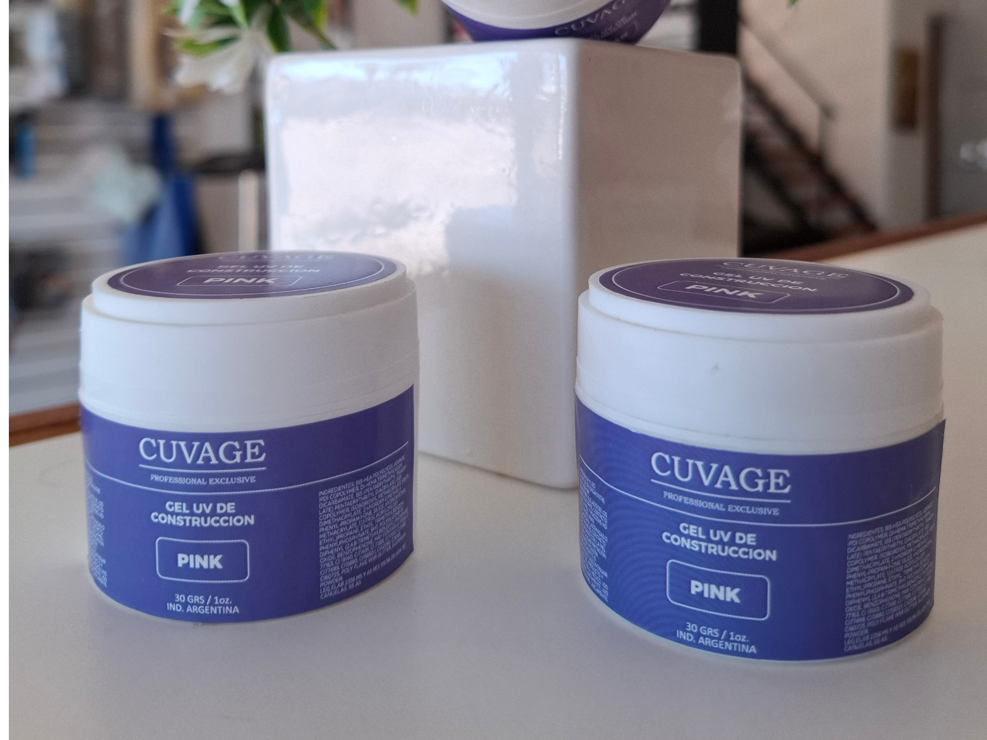 Gel uv de construcción Cuvage.