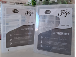 Tips soft gel 120 unidades.