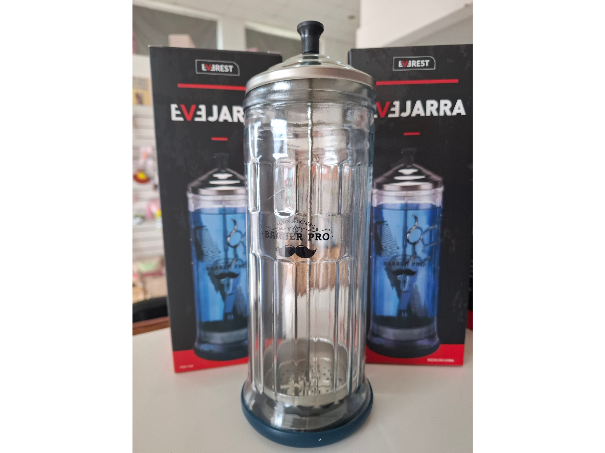 Jarra de vidrio para sanitizante (1 Litro)