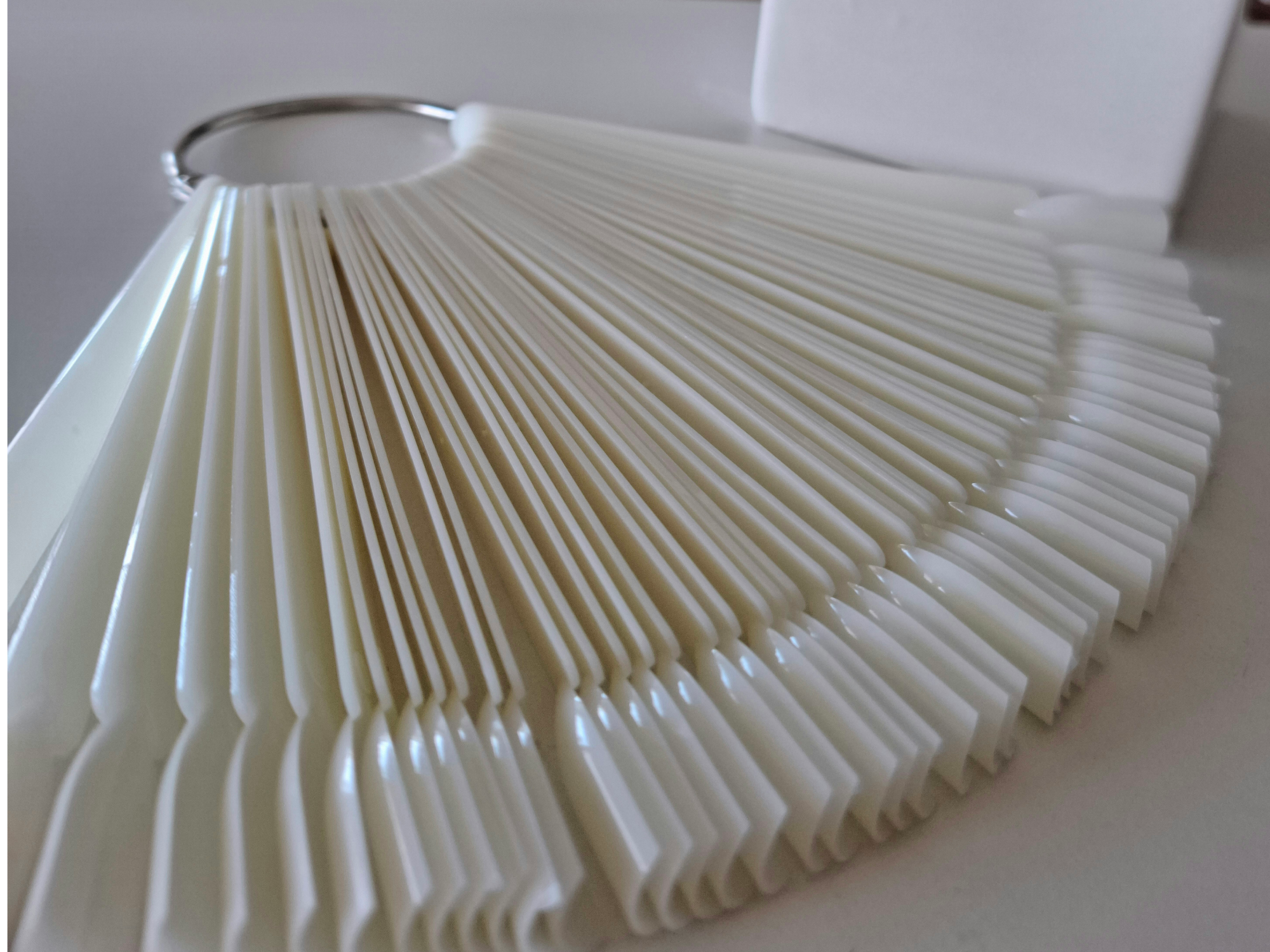 Muestrario de uñas.