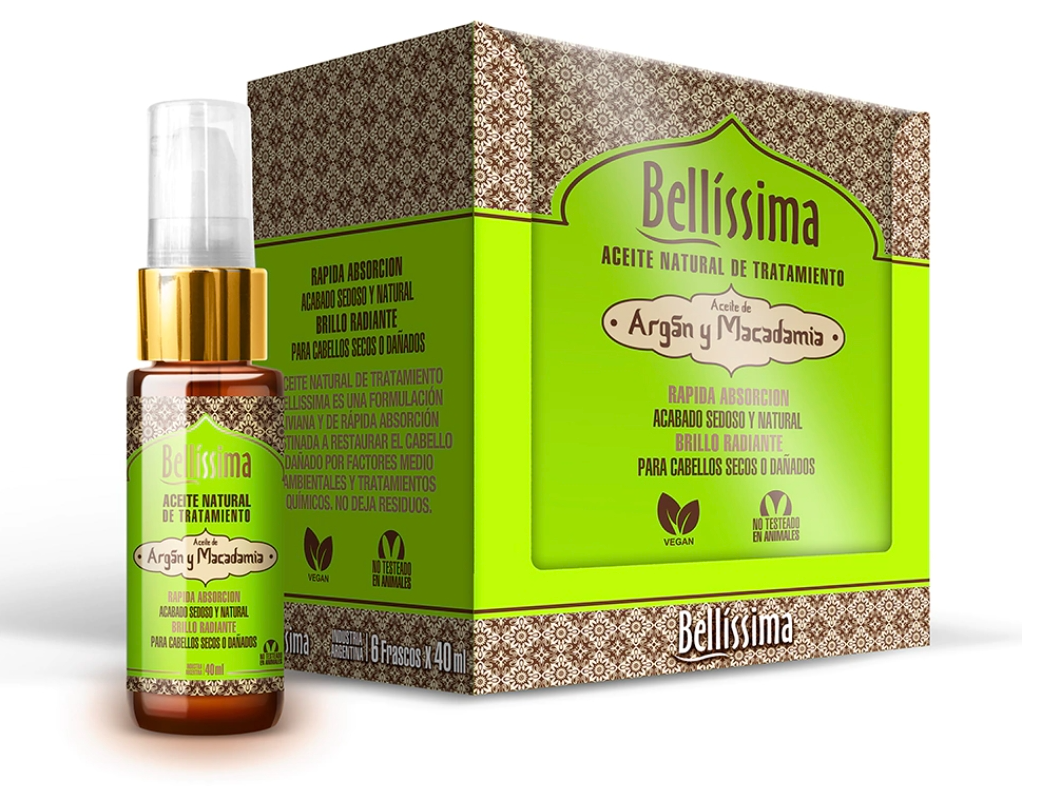 Aceite de argán y macadamia 40 ml