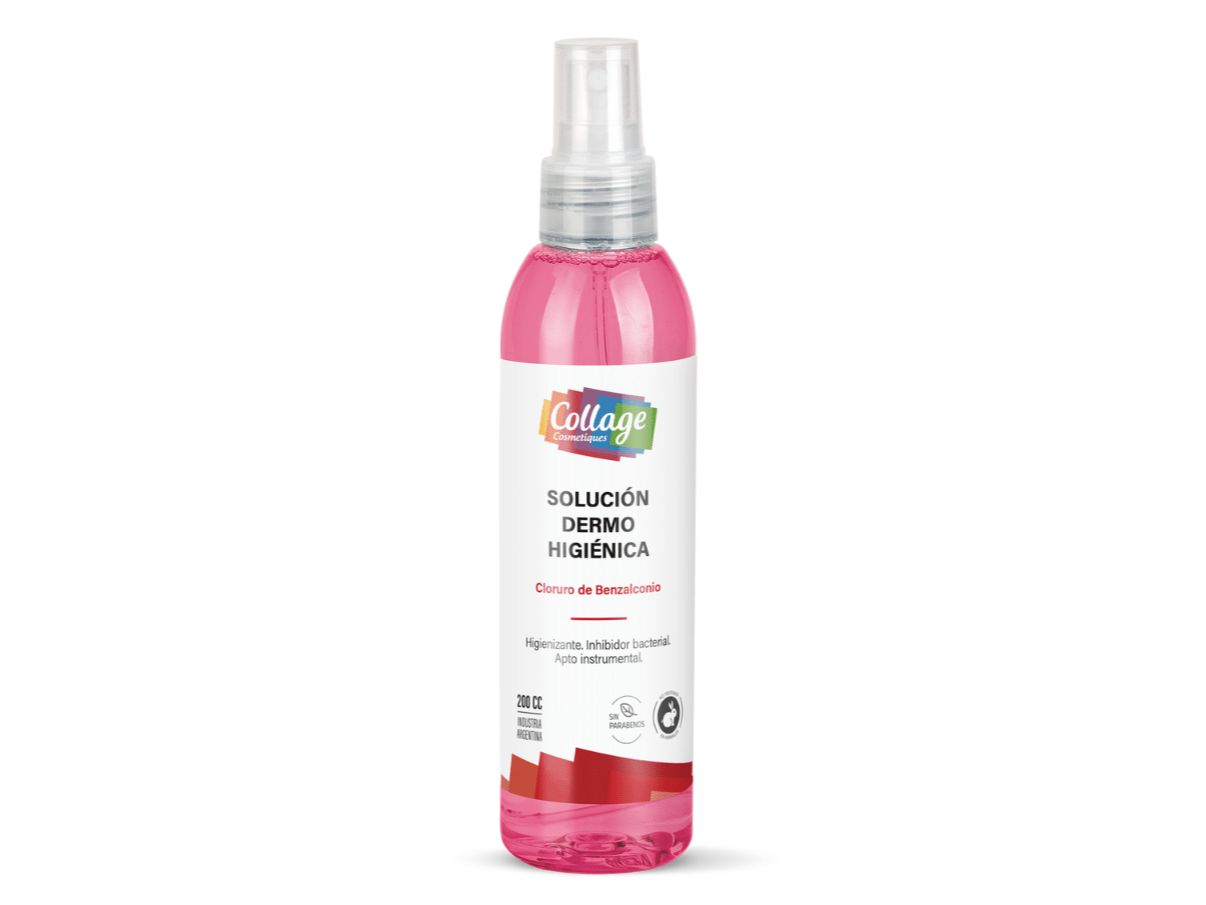 Solución derma higiénica spray 200cc