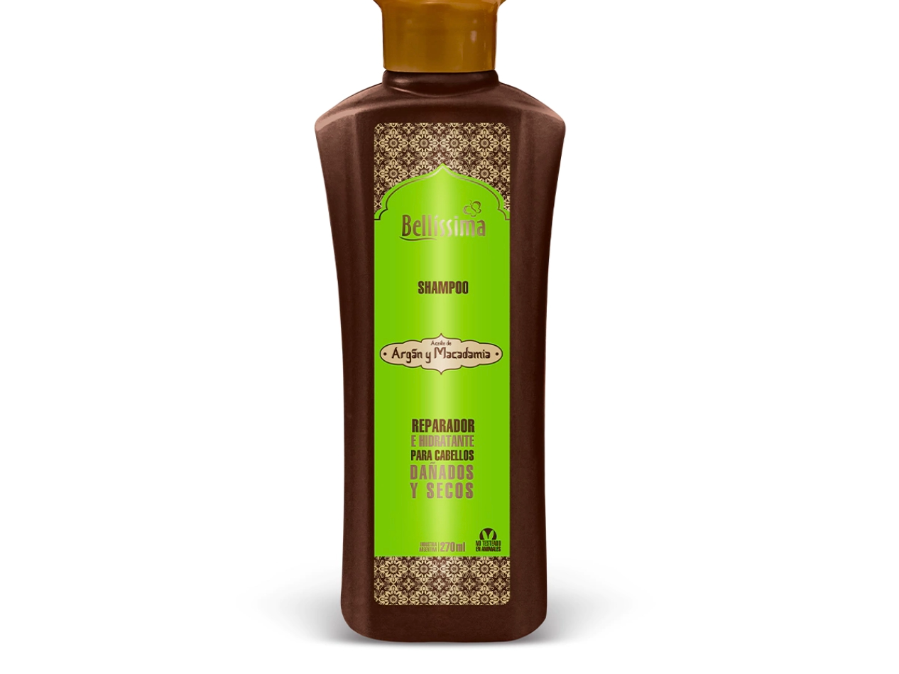 Shampoo de argan y macadamia 270mg