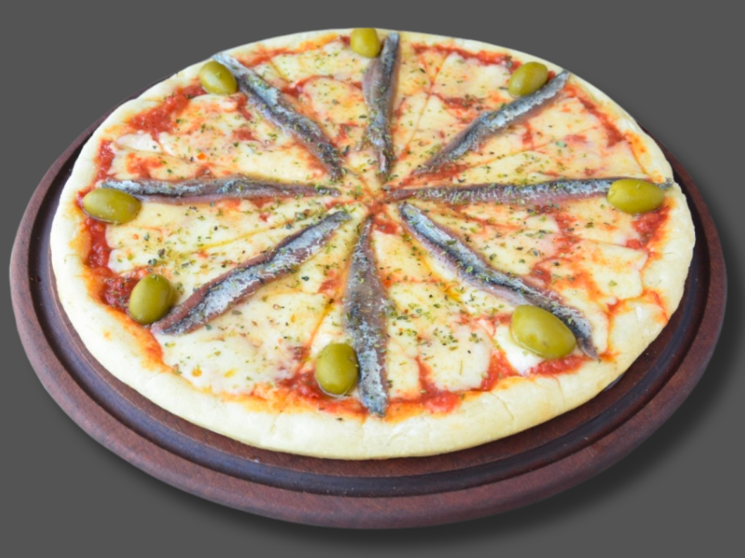 Muzza con Anchoas ⚡