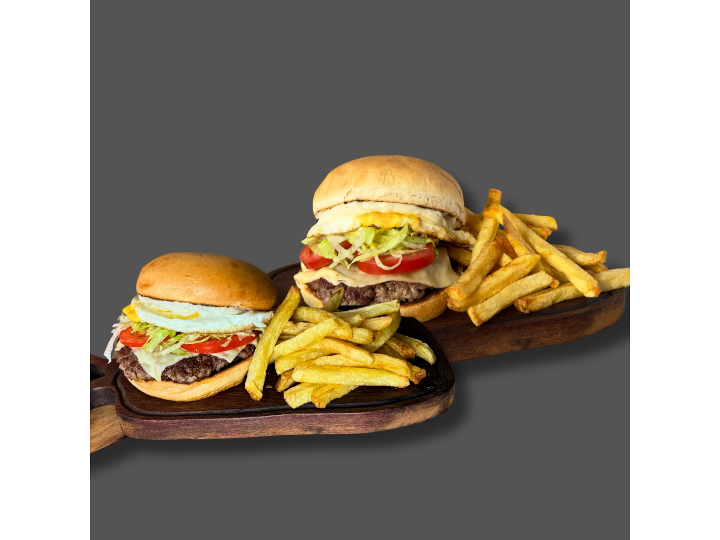 2 hamburguesas completas