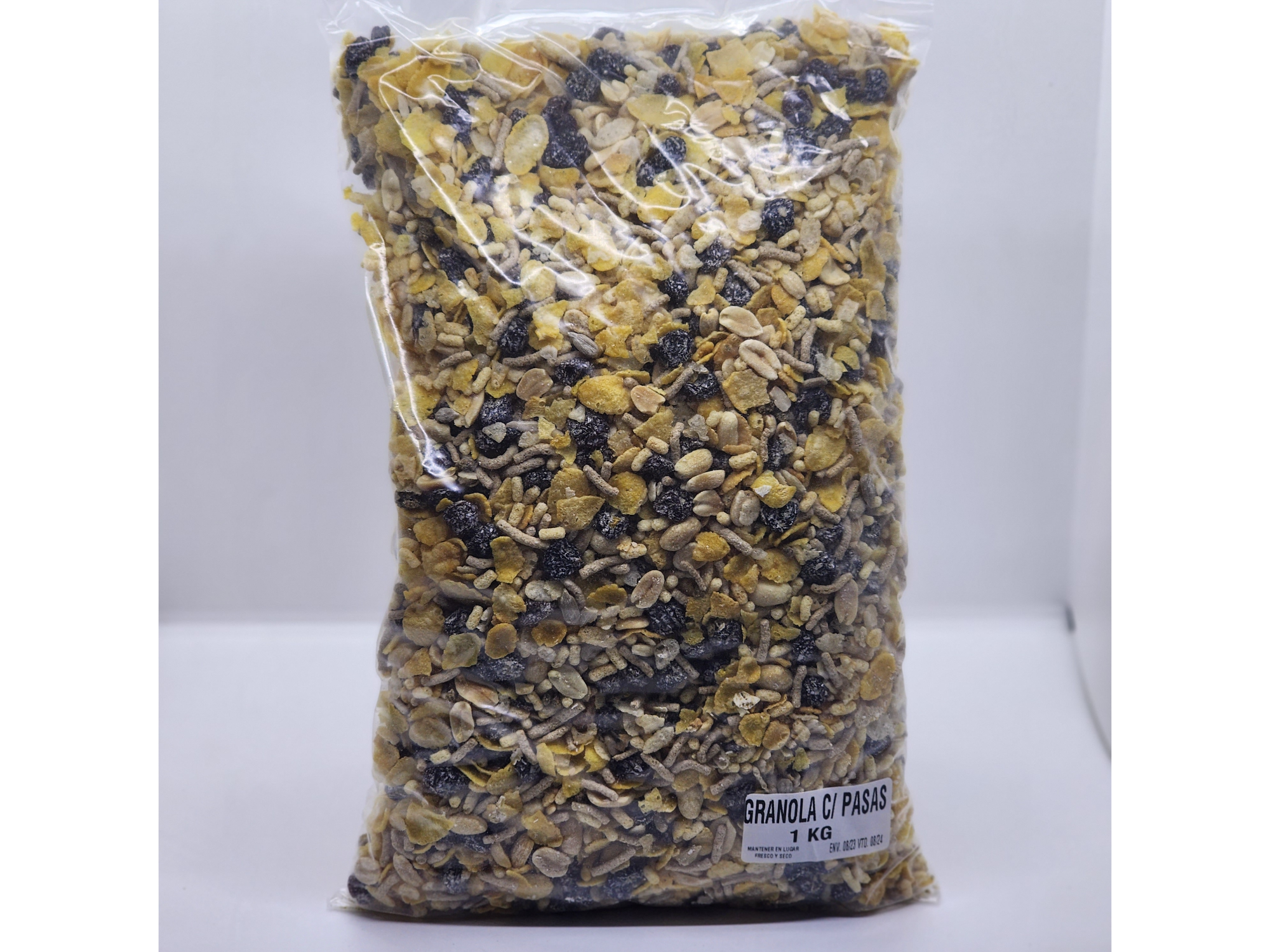 GRANOLA CON PASAS 1KG