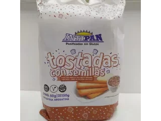 TOSTADAS CON SEMILLA