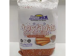 TOSTADAS CON SEMILLA