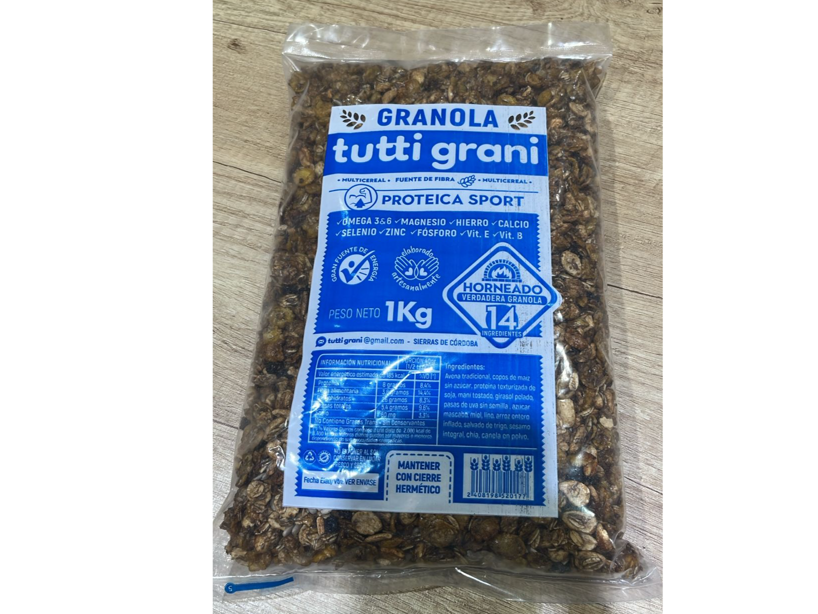 GRANOLA TUTTIGRAN PROTEICA