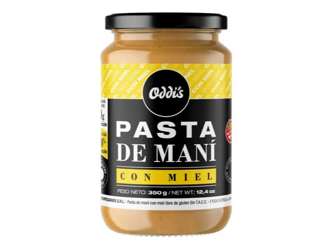 PASTA DE MANI CON MIEL 350gr