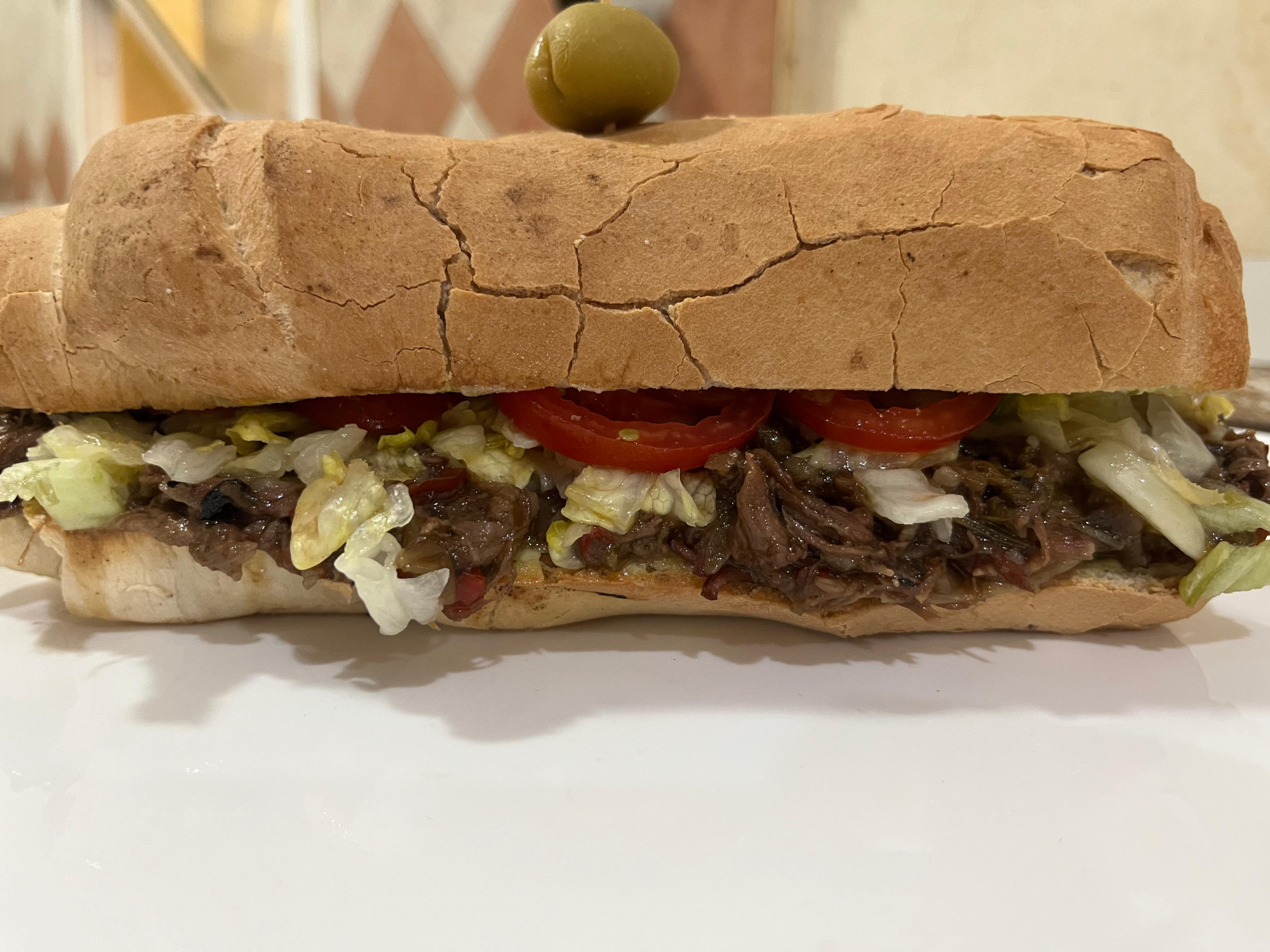 Sandwiche Vacío Braseado