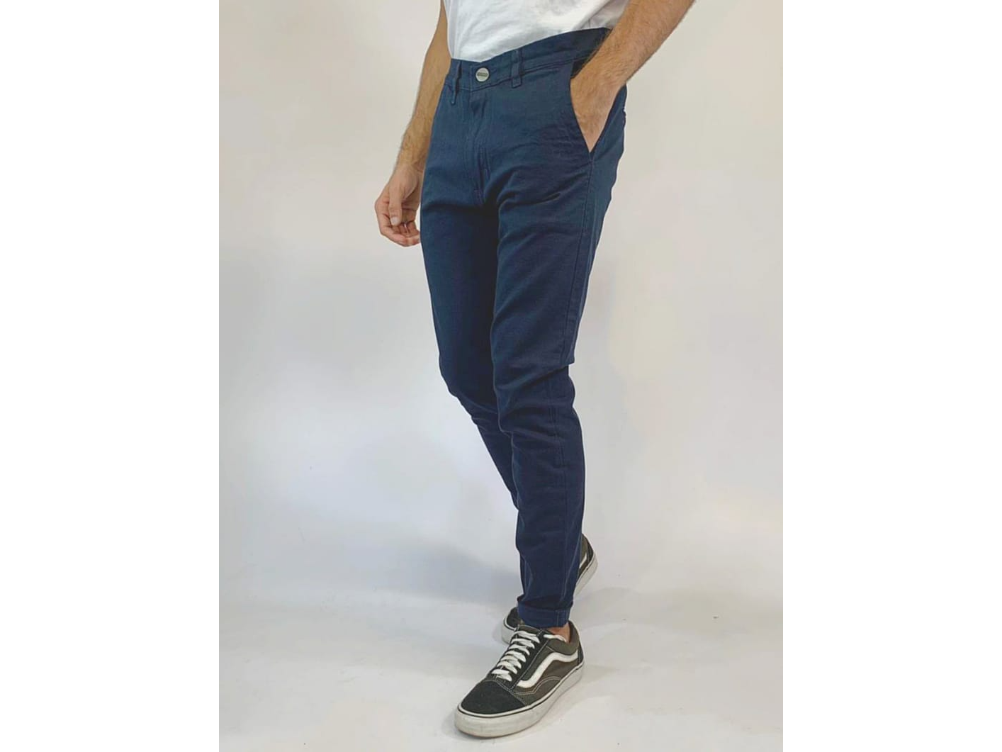 Pantalon Chino Azul