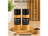 MOLINILLO BAMBU 16CM - NEGRO