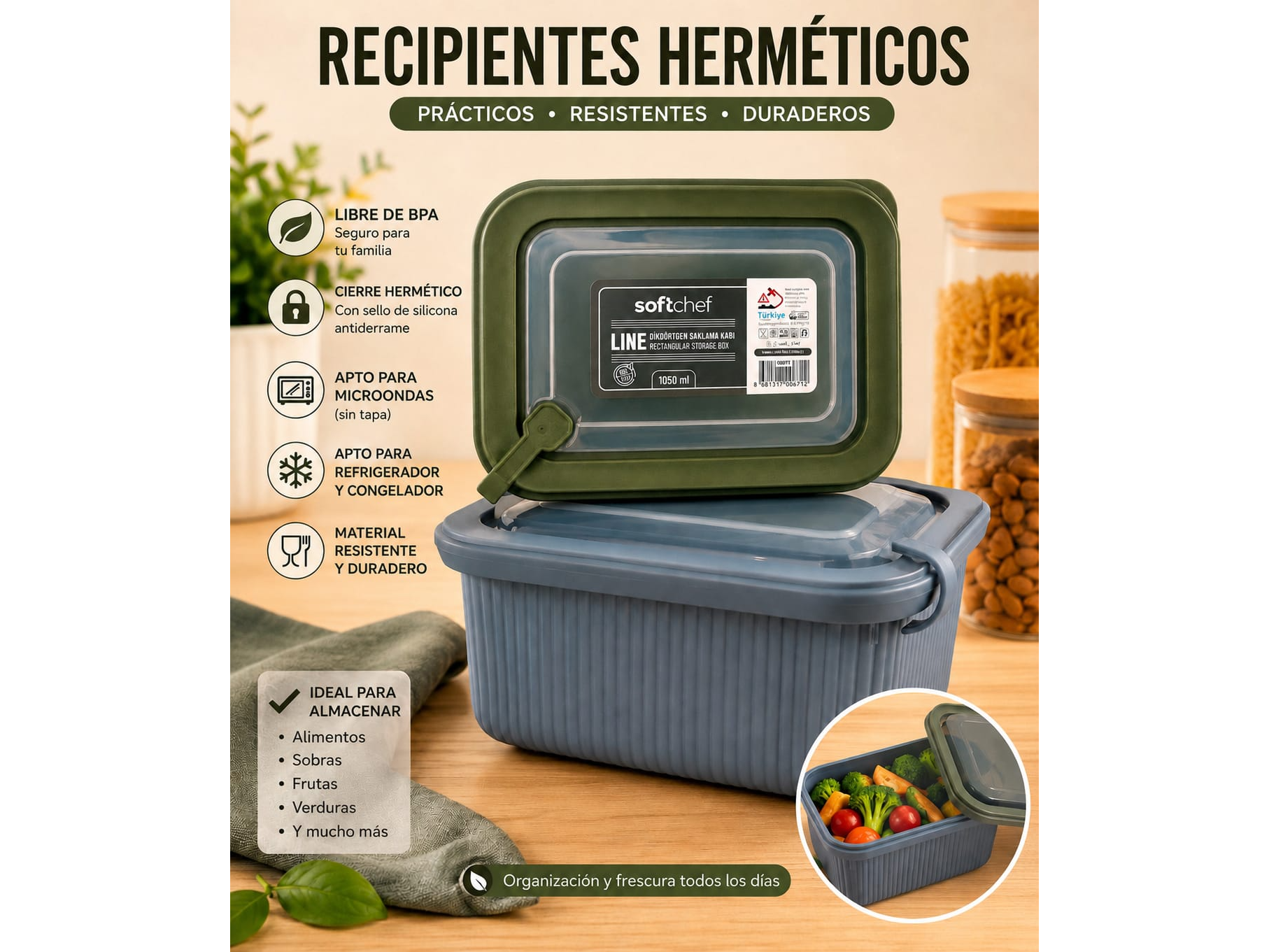 HERMÉTICO RECTANGULAR