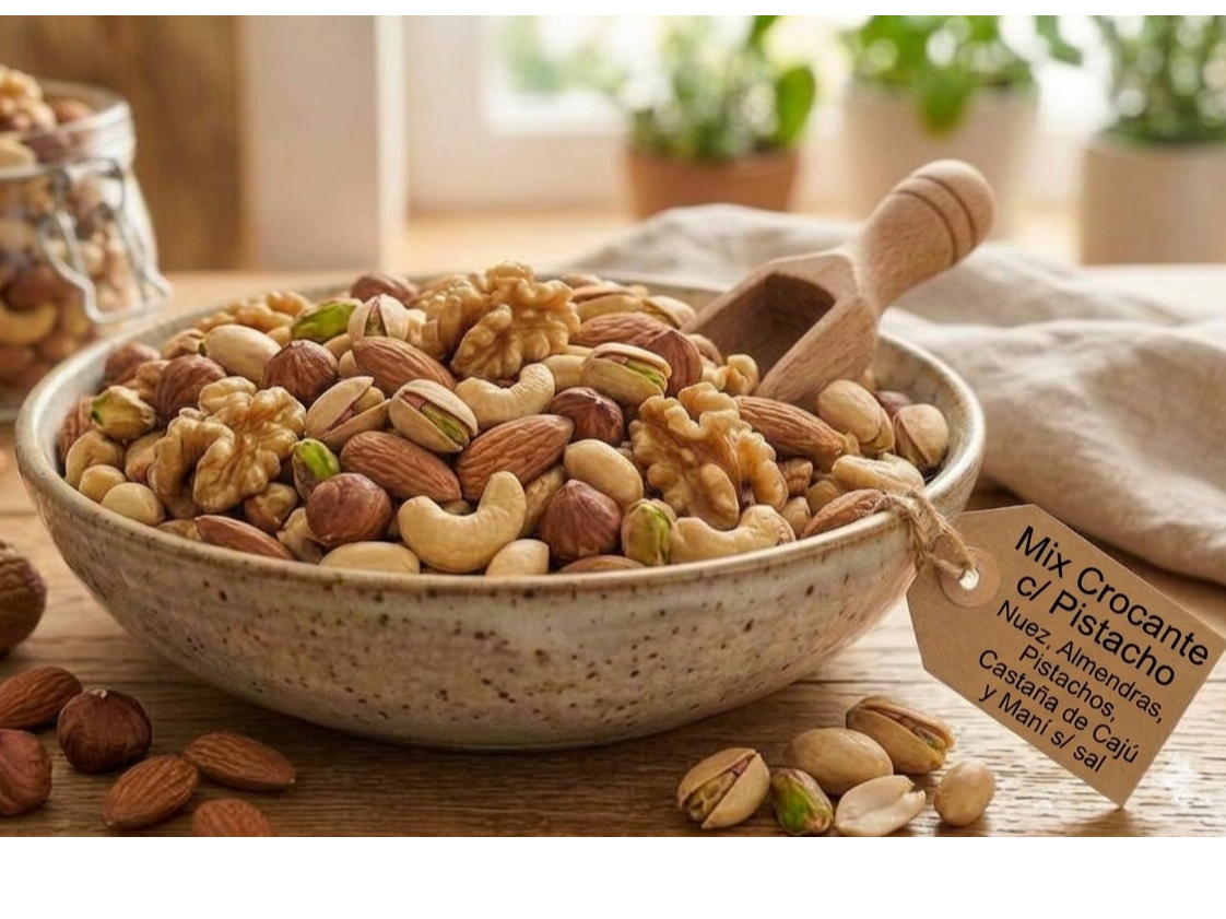 MIX CROCANTE C/PISTACHO