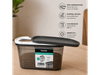 CONTENEDOR RECTANGULAR CON TAPA DISPENSADORA 1250 ML