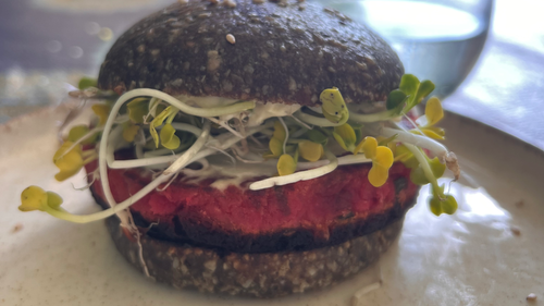 Hamburguesas veganas sin tacc