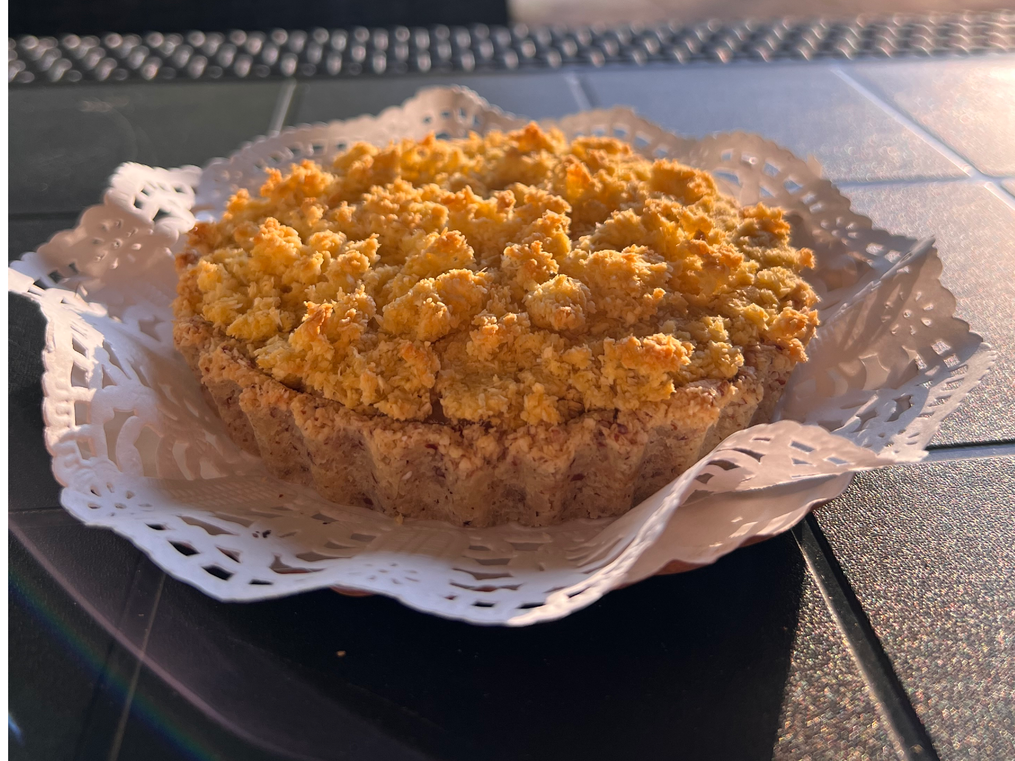 TORTA DE COCO Y DULCE DE LECHE S/AZUCAR