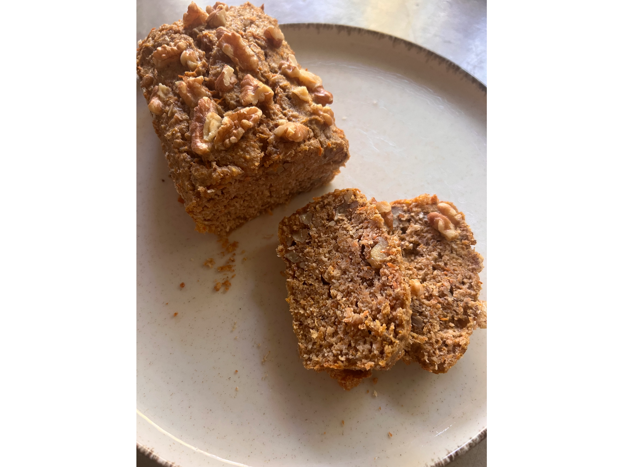 BUDÍN ZANAHORIA Y NUEZ