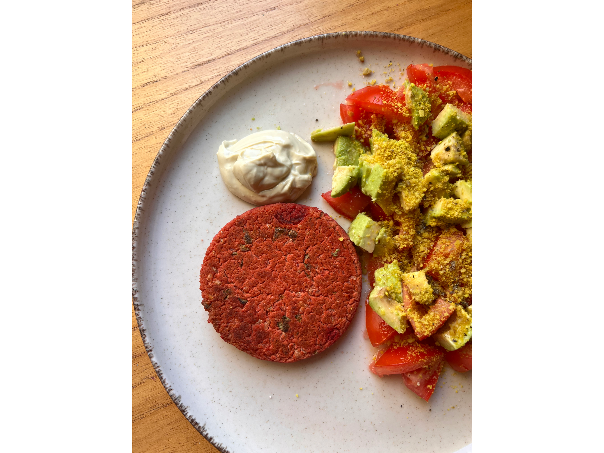 Hamburguesa de alubias y remolacha x 4 un