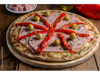 PIZZA JAMON Y MORRON ENTERA