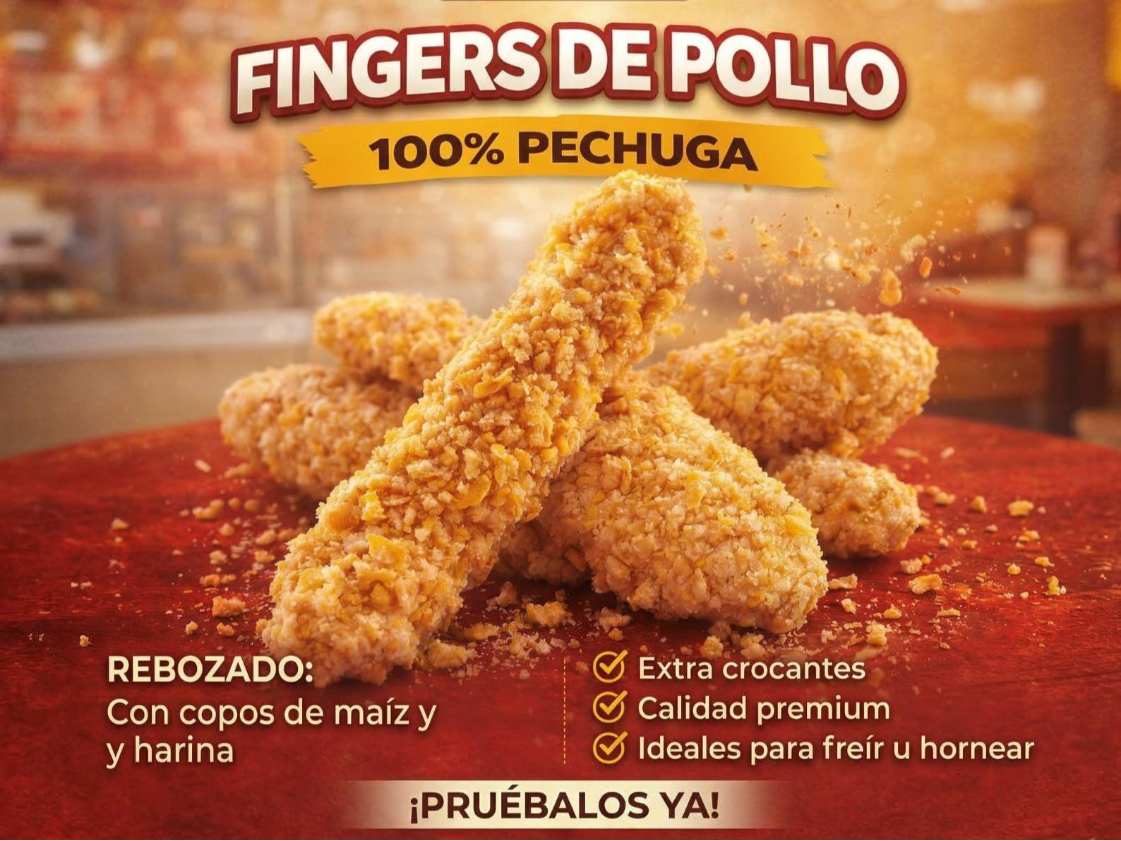 Fingers de pollo